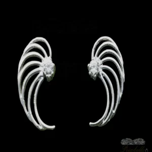 aretes-de-Plata-medianos-en-forma-de-ala